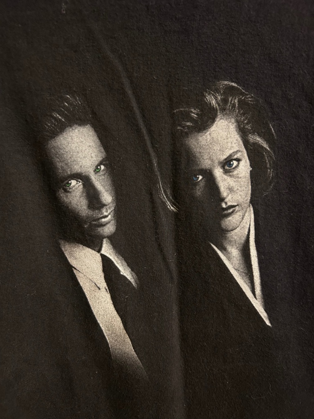 Original Vintage The X-Files Mulder & Scully Tee 90s